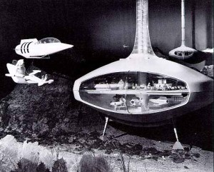 En la feria mundial de Nueva York de 1964, la exposición Futurama predecía la construcción de ciudades submarinas